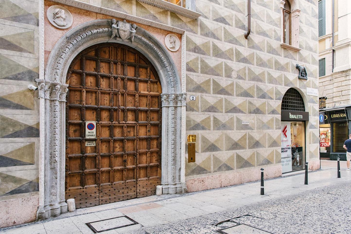 Palazzo Confalonieri Da Lisca Verona Kültér fotó